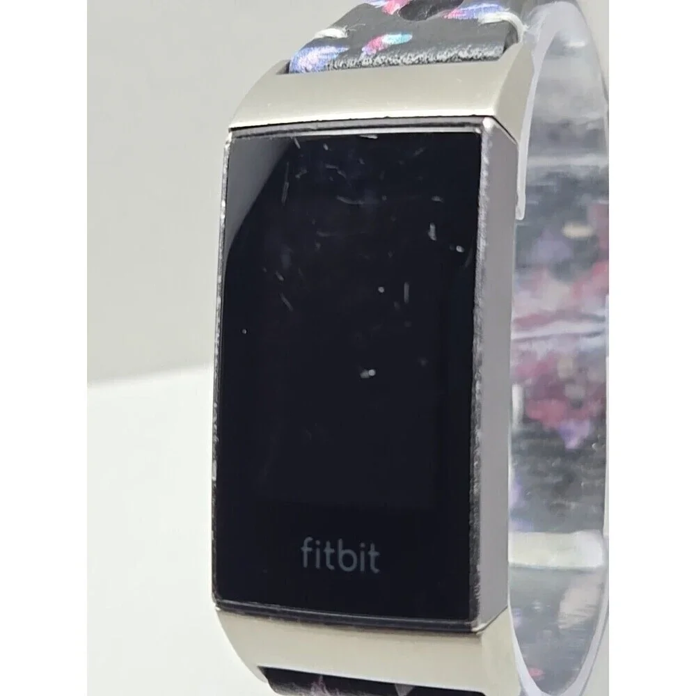 Fitbit Charge 3 FB409 Activity Tracker Heart Rate GPS Smartwatch With Charger